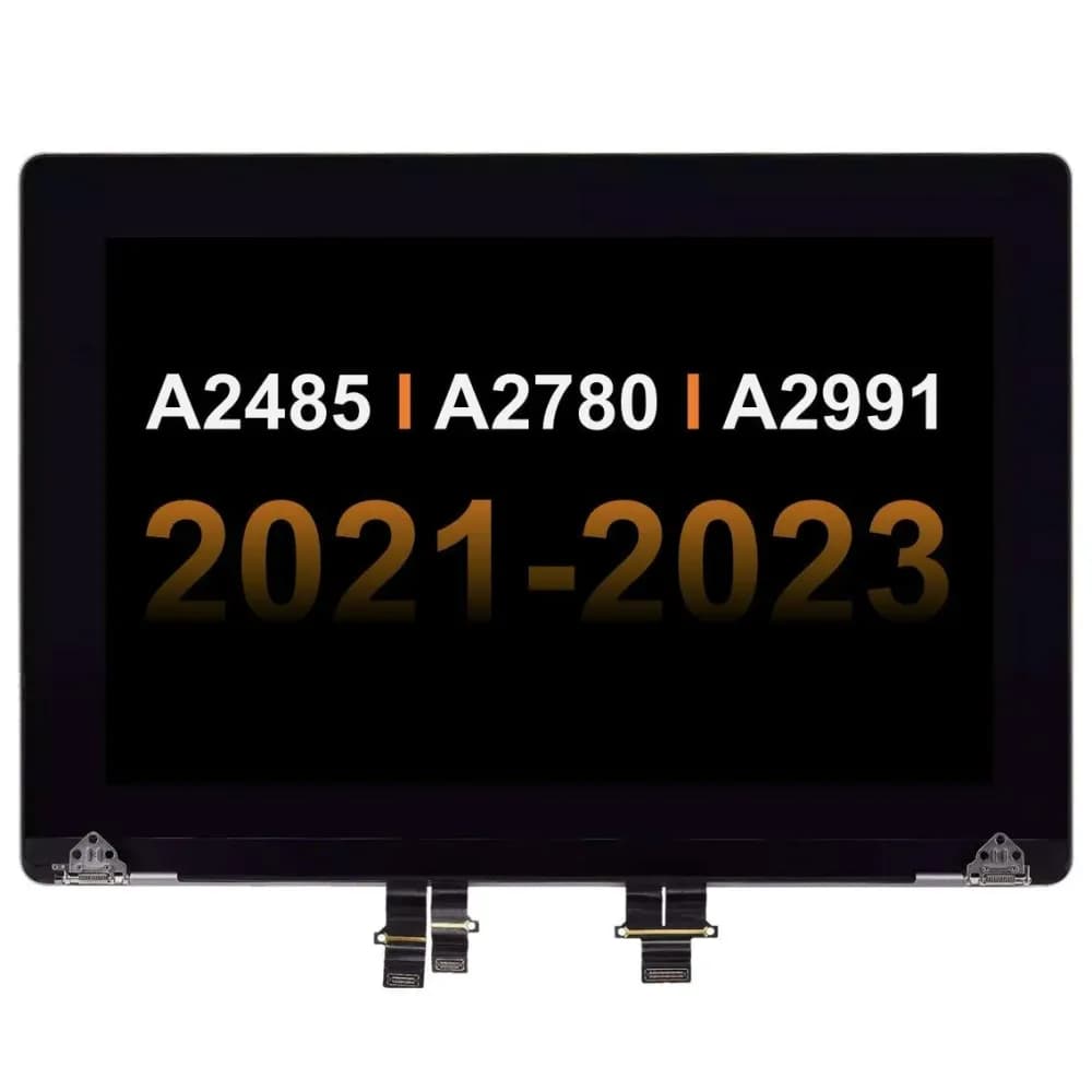 MacBook Pro 16" A2485 A2780 A2991 (2021-2023) LCD Screen Display Assembly