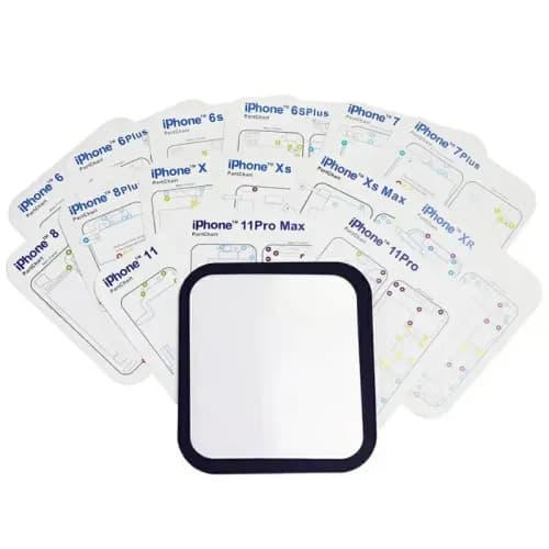 15-in-1 Magnetic Screws Memory Mat Keeper for iPhone 6 to 11 Pro Max