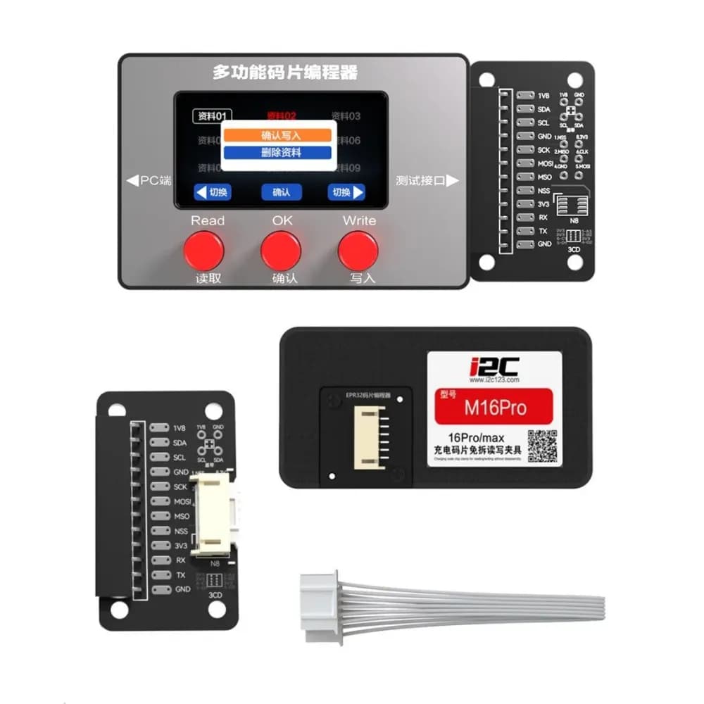 I2C EPR32 Chip-Level Programmer and Fixture for iPhone Charging Issue Repair
