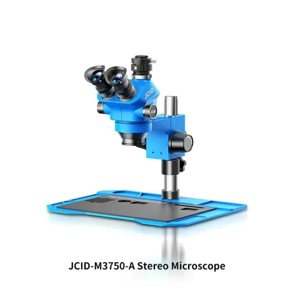 JCID M3750A 7-50 Times Continuous Zoom Microscope for Chip-Level Repair