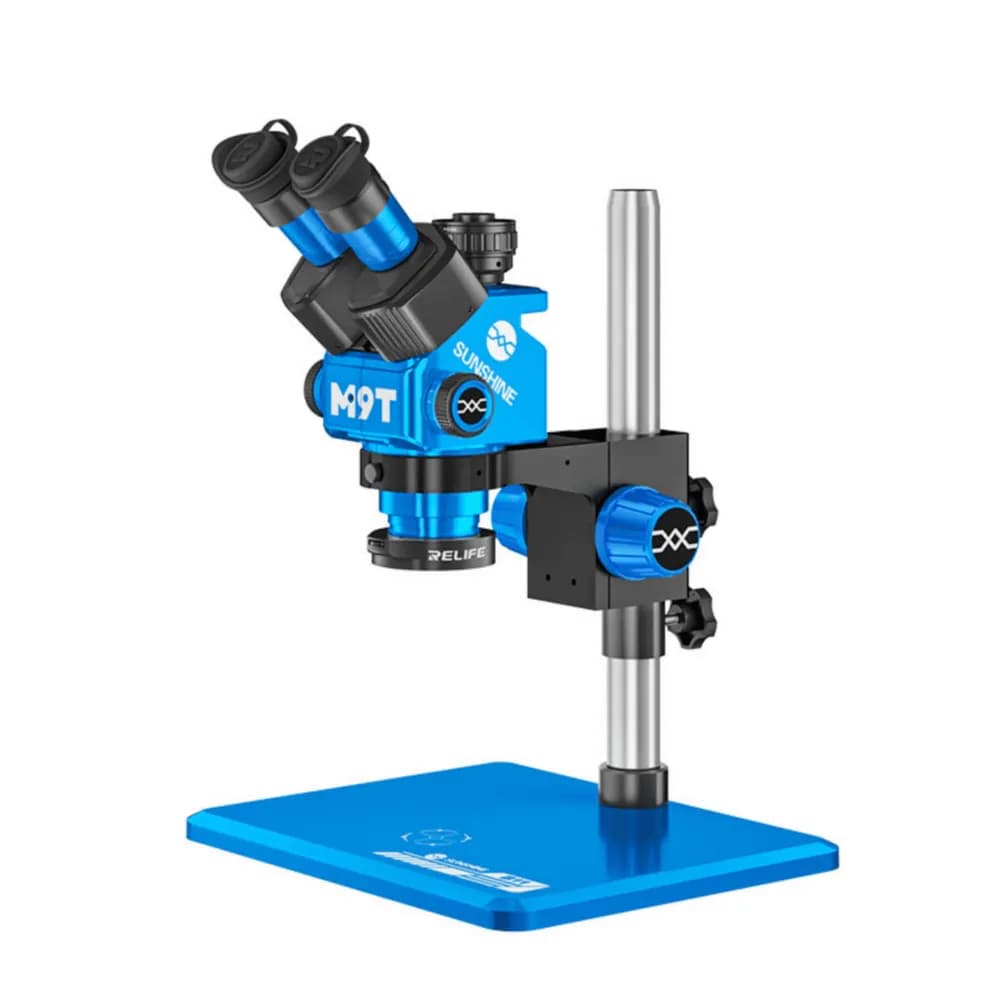 SUNSHINE M9T-B11 Trinocular Stereo Microscope SUNSHINE Blue for Phone Motherboard Repair