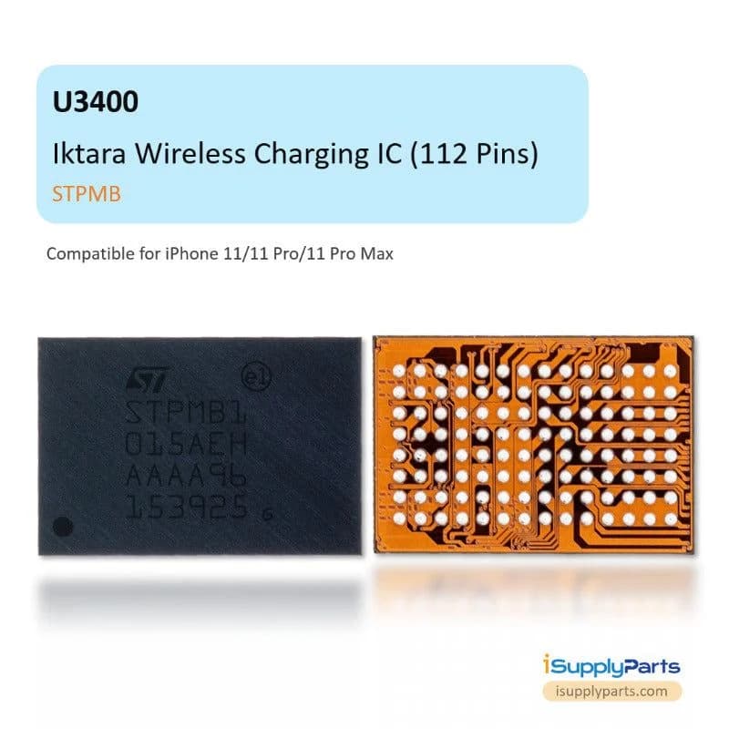 STPMB0 Wireless Charging IC Iktara for iPhone 11 / 11 Pro / 11 Pro Max (U3400 112 Pins)